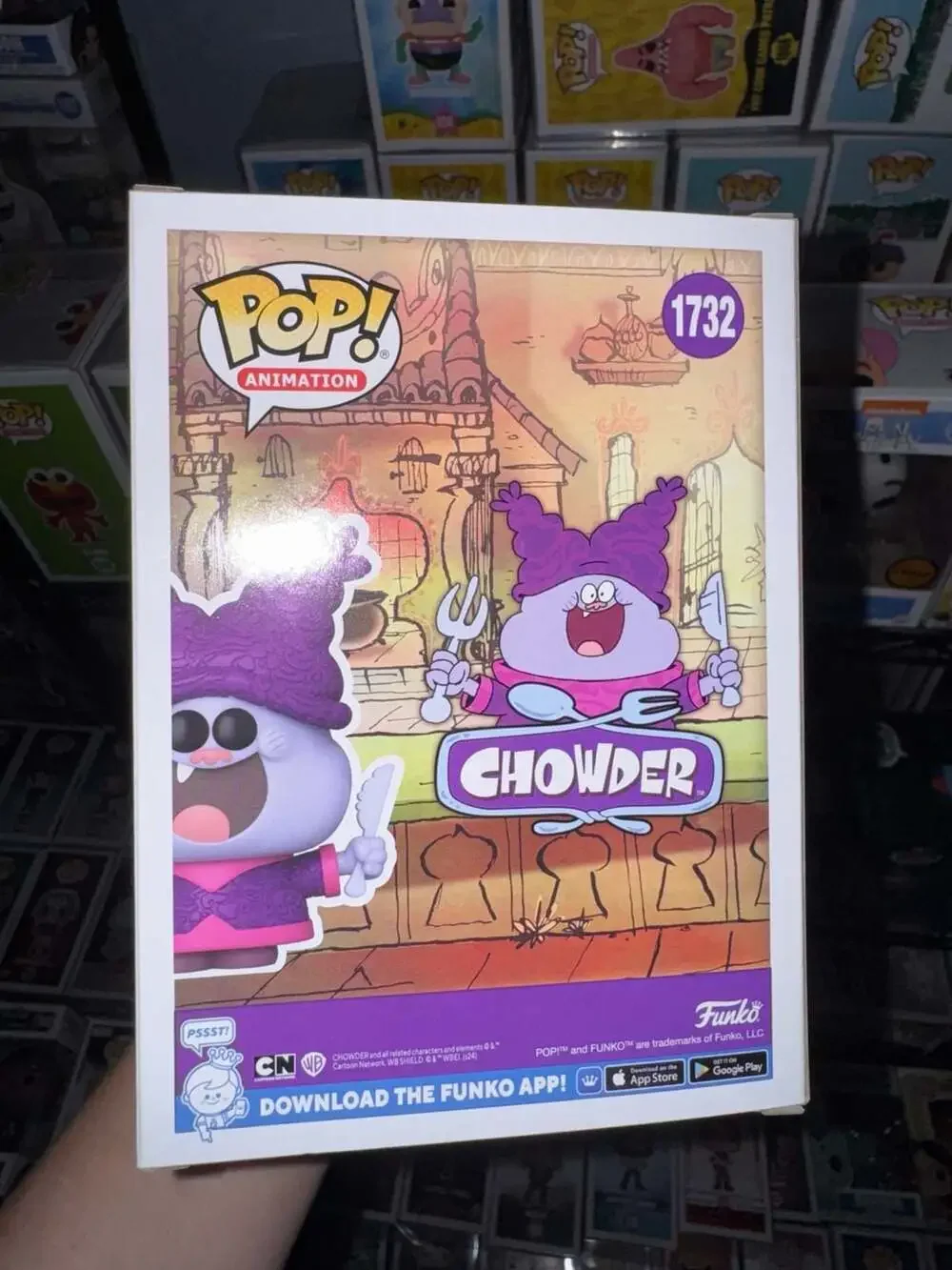 Funko Pop! Animation Chowder #1732 Funko Shop Exclusive Vinyl Figure